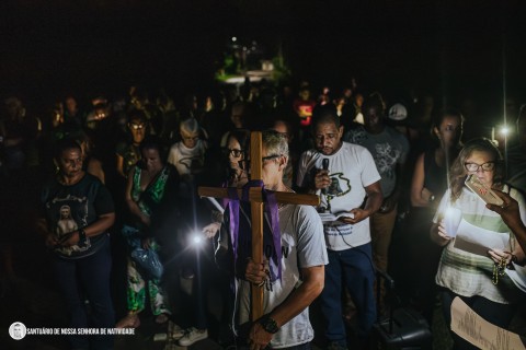 Via Sacra a camminho ao Santuário das Aparições de Nossa Senhora de Natividade